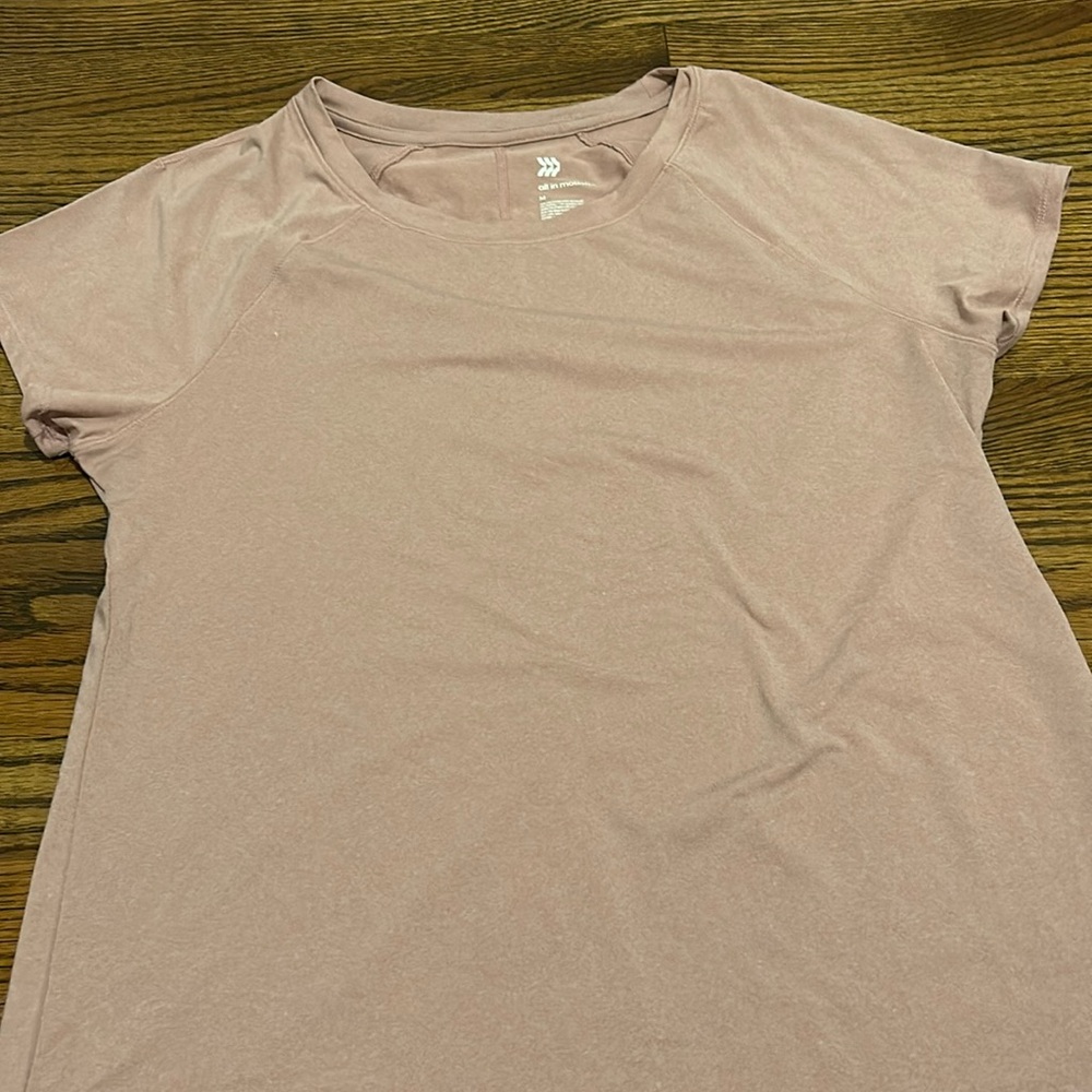 Pinker than in photos athletic short sleeve shirt. Size medium.